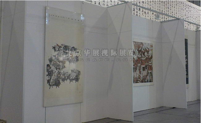 活動展板_活動展墻應(yīng)用于新絲路文化藝術(shù)大展-2