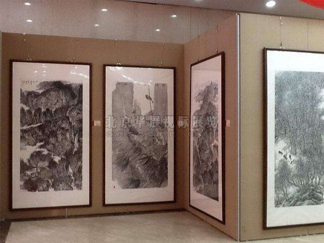 書畫展墻無縫移動(dòng)展墻_華創(chuàng)杯書畫展-2