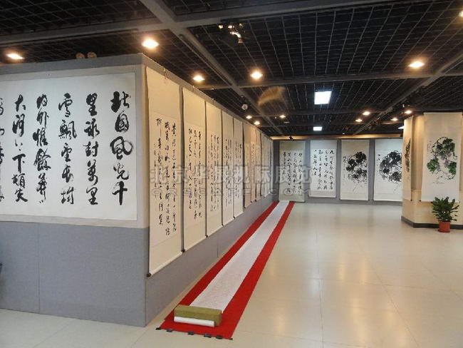 書畫展墻無縫移動(dòng)展墻_華創(chuàng)杯書畫展-3